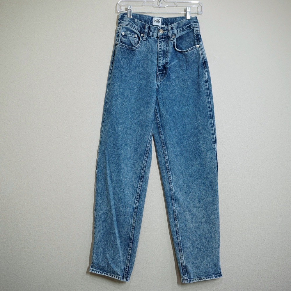 BDG Women's Size 26 High-Rise Baggy Jeans Denim Blue Medium Wash Casual